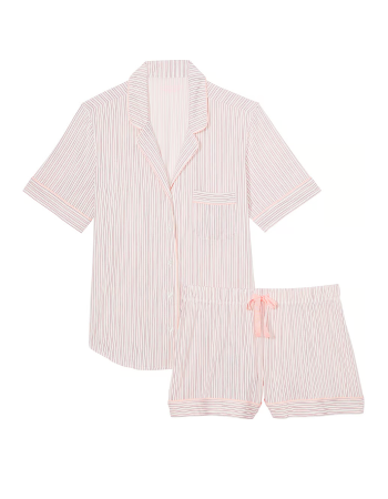 Піжама Modal Short Pajama Set Purest Pink Stripes