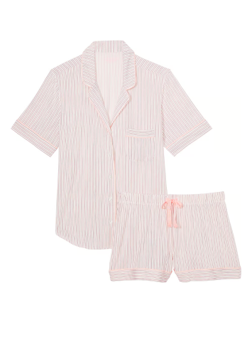 Піжама Modal Short Pajama Set Purest Pink Stripes