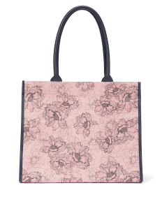 Сумка Victoria’s Secret Tote Bag Pink Outline Floral