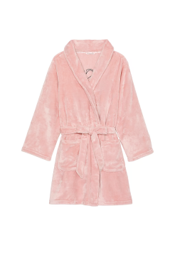 Плюшевий халат Short Cozy Robe Dusk Pink