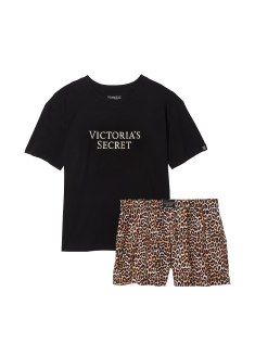 Піжама Cotton Short Tee-Jama Set Leopard