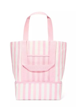 Пляжна сумка Cooler Tote Bag Pink Stripe