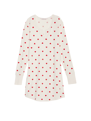Сорочка для сну Thermal Sleepshirt Hearts