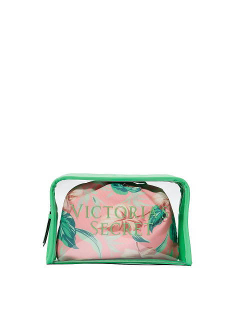 Косметичка 2в1 2-Piece Makeup Bag Palm Print
