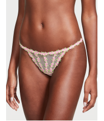 Трусики Rosebud Embroidery String Bikini Panty Pink Fizz