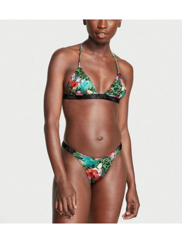 Купальник Shine Strap Triangle Bikini Tropical Floral