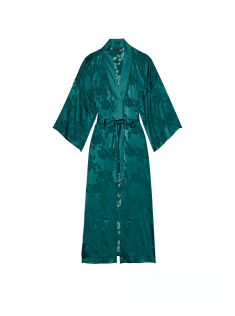 Халат VS Archives Burnout Satin Robe Deepest Green