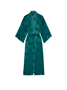 Халат VS Archives Burnout Satin Robe Deepest Green