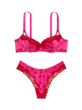 Комплект білизни VICTORIA'S SECRET Tease Push-Up Bra Set Pink Lollipops