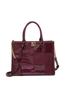 Сумка Victoria's Secret The Victoria Structured Satchel Mix colorblock