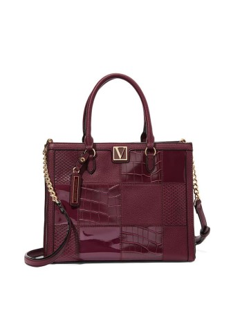 Сумка Victoria's Secret The Victoria Structured Satchel Mix colorblock