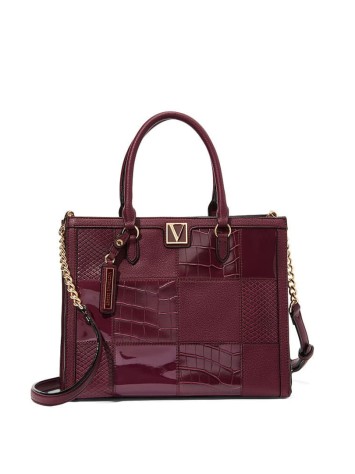 Сумка Victoria's Secret The Victoria Structured Satchel Mix colorblock
