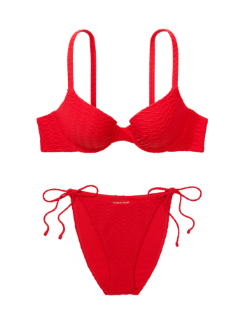 Купальник Mix & Match Icon Push-Up Bikini Top & Side-Tie Cheeky Bikini Bottom Lipstick