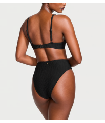 Купальник Mix & Match Icon Push-Up Bikini Top & Side-Tie Cheeky Bikini Bottom Black