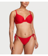 Купальник Mix & Match Icon Push-Up Bikini Top & Side-Tie Cheeky Bikini Bottom Lipstick