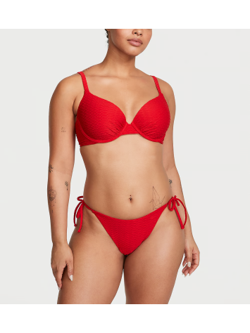 Купальник Mix & Match Icon Push-Up Bikini Top & Side-Tie Cheeky Bikini Bottom Lipstick