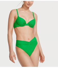 Купальник Mix & Match Icon Push-Up Bikini Top & Side-Tie Cheeky Bikini Bottom Jade Green