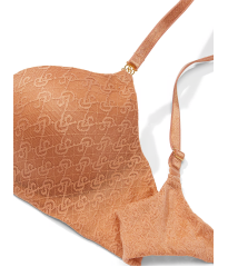 Комплект белья Icon by Victoria's Secret Push-Up Demi Bra Set Toffee