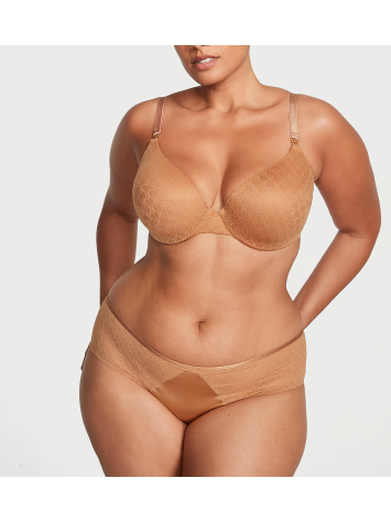 Комплект білизни Icon by Victoria Secret Push-Up Demi Bra Set Toffee