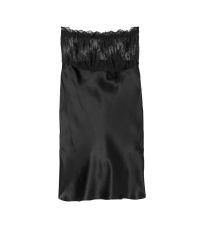 Пеньюар Archive Lace Strapless Slip Dress Black