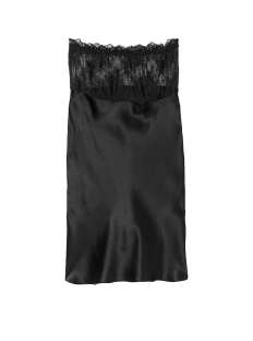 Пеньюар Archive Lace Strapless Slip Dress Black