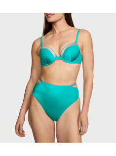 Купальник Shine-Trim Push-Up Bikini Top & Brazilian Bikini Bottom Capri Sea
