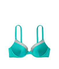 Купальник Shine-Trim Push-Up Bikini Top & Brazilian Bikini Bottom Capri Sea