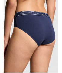 Трусики Logo Cotton Hiphugger Panty Midnight Navy