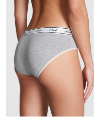 Трусики Logo Cotton Hiphugger Panty Heather Grey