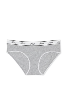 Трусики Logo Cotton Hiphugger Panty Heather Grey