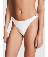 Трусики High-Leg Thong Panty White