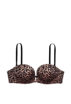 Бюстгальтер Bombshell Push Up Strapless Bra Leopard