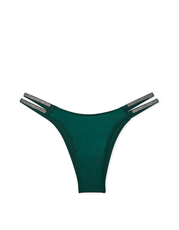 Трусики Shine Strap Brazilian Panty Mystique Green