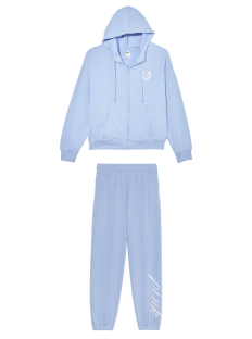 Спортивный костюм Ivy Fleece Full-Zip Hoodie Pants Set Harbor Blue