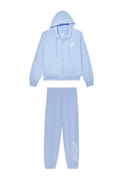 Спортивний костюм Ivy Fleece Full-Zip Hoodie Pants Set Harbor Blue