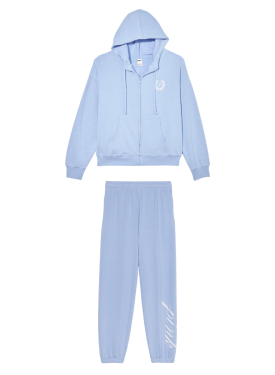 Спортивний костюм Ivy Fleece Full-Zip Hoodie Pants Set Harbor Blue