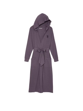 Халат Victoria Secret Modal Terry Hooded Long Robe Grey