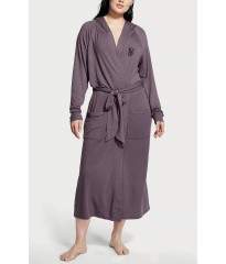 Халат Victoria Secret Modal Terry Hooded Long Robe Grey