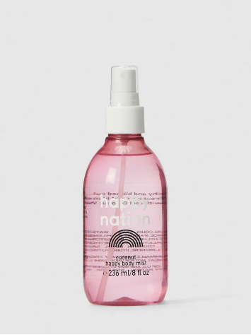 Спрей для тіла та волосся Happy Nation Body Mist Coconut