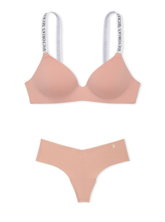 Комплект белья Lightly Lined Wireless Bra RoseThong Set