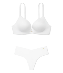 Комплект білизни So Obsessed padded no-wire White Thong Set