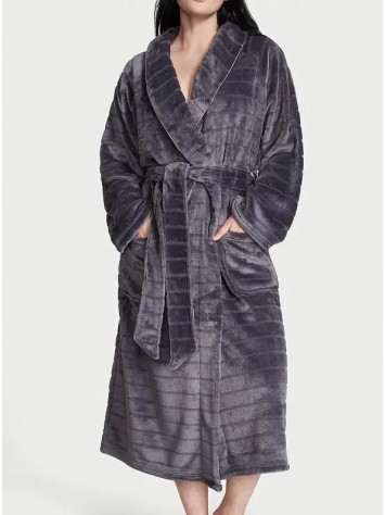 Халат Long Dressing Gown Grey