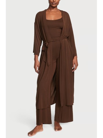 Піжама Victoria's Secret Modal 3-Piece Pajama Set Brown