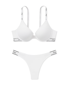 Комплект белья Wear Everywhere Push-up Bra Set Optic White 