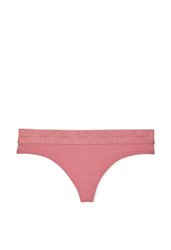 Трусики Stretch Cotton Logo Thong Panty