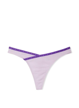 Трусики Cotton Logo Thong Panty Purple