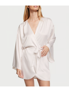 Сатиновий халат Bride Embellished Satin Short Robe