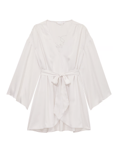 Сатиновий халат Bride Embellished Satin Short Robe