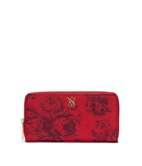 Гаманець Victoria's Secret Large Wallet with Zip Red Floral