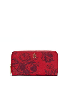 Гаманець Victoria's Secret Large Wallet with Zip Red Floral